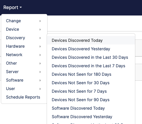 Custom Reporting